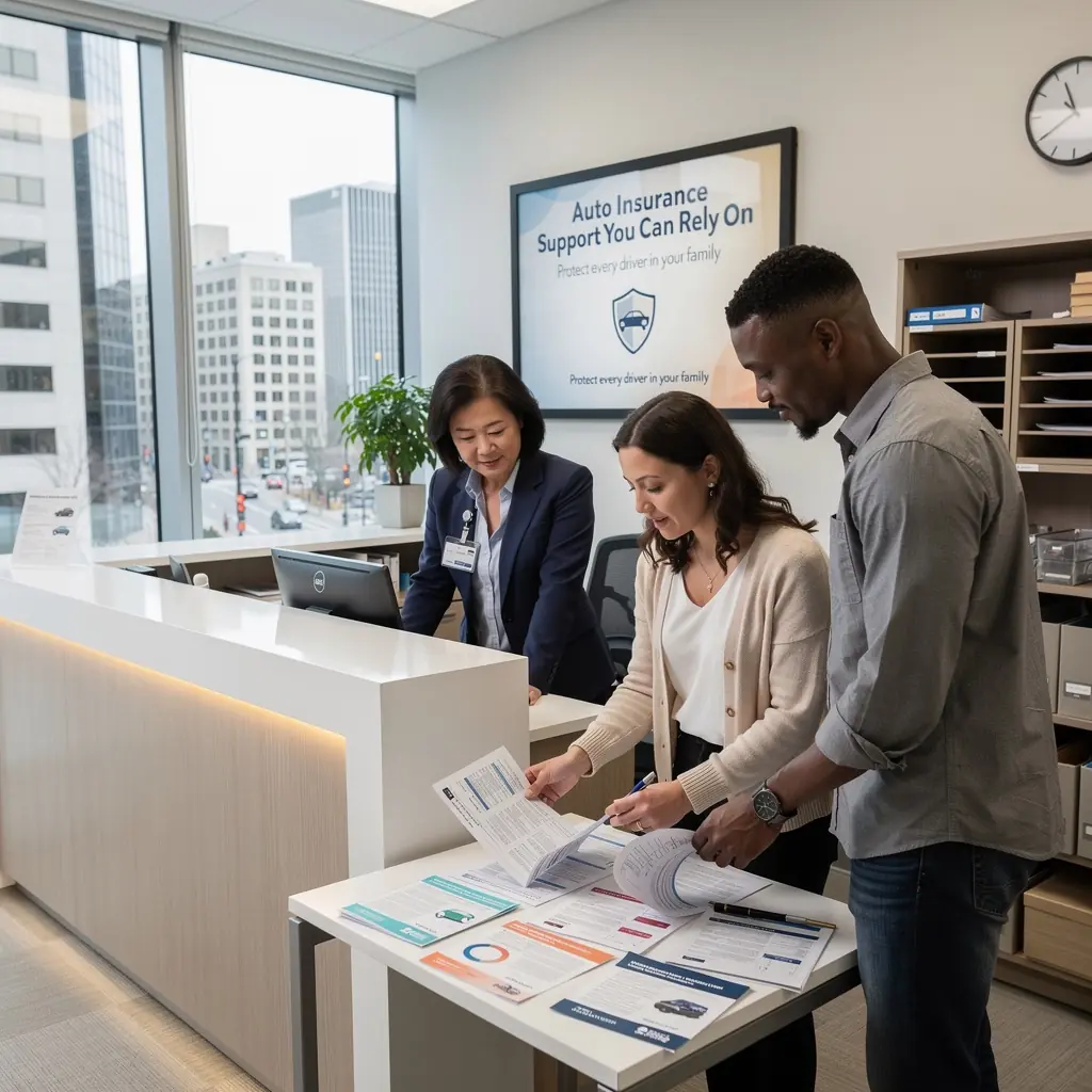 Porównanie różnych planów ubezpieczeń samochodowych dla kierowców w różnych stanach.