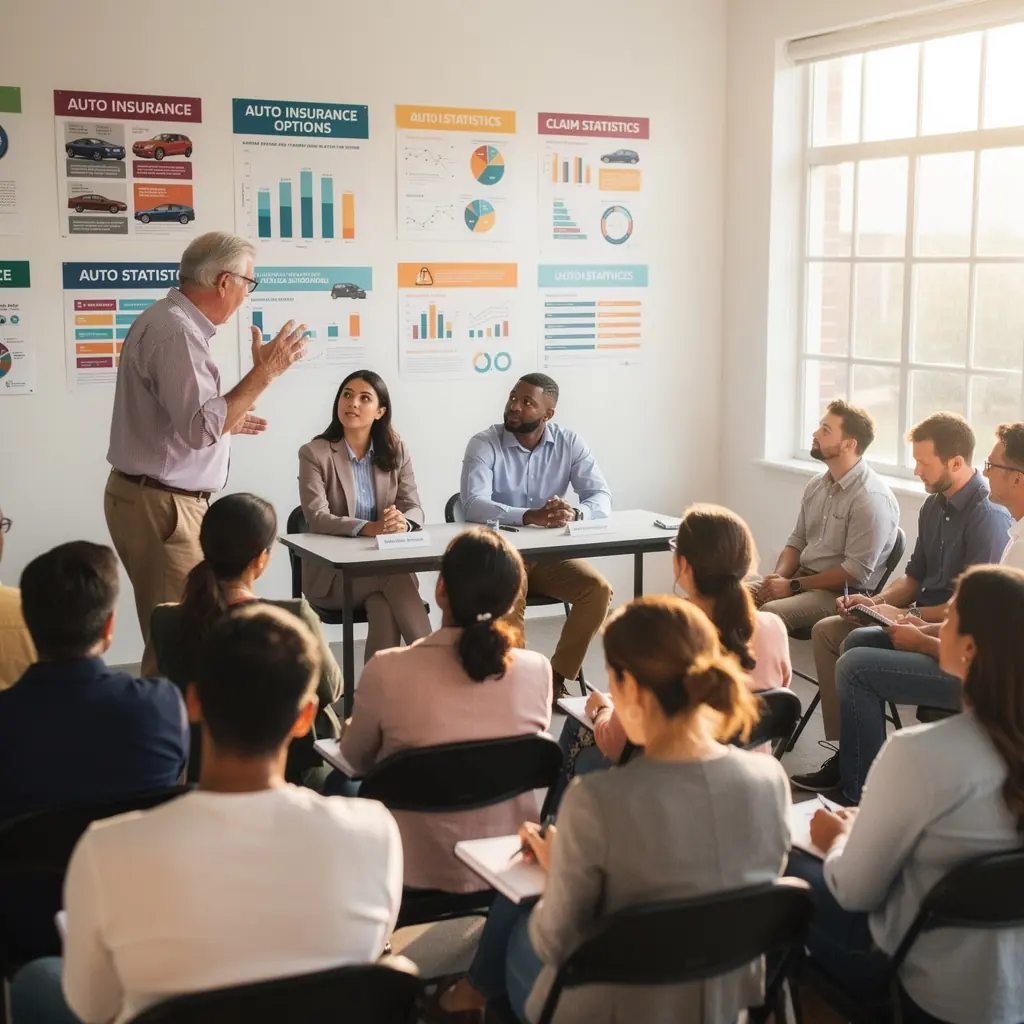 Porównanie planów ubezpieczeń samochodowych z dodatkowymi opcjami dla kierowców w różnych stanach.