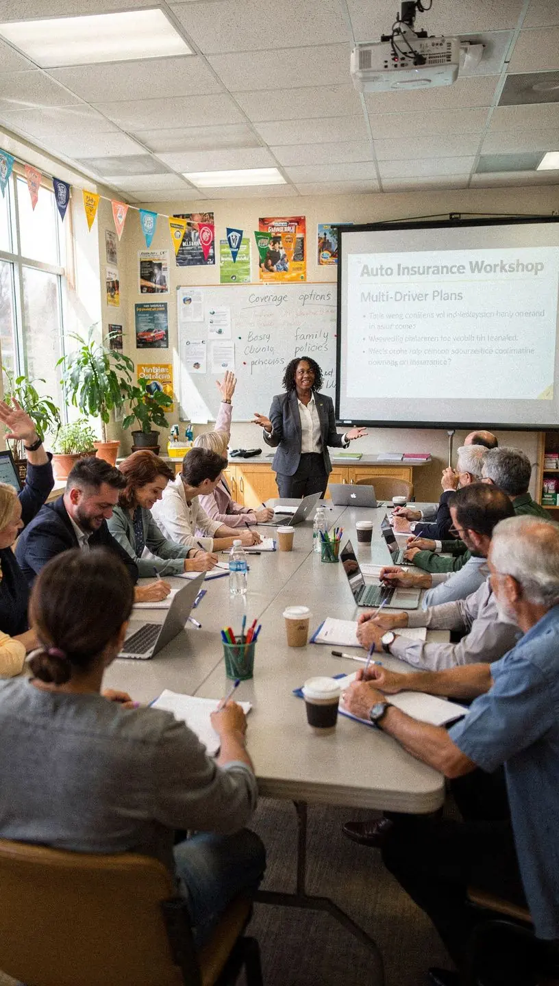 Porównanie planów ubezpieczeniowych dla kierowców w różnych stanach z uwzględnieniem dodatkowych opcji.